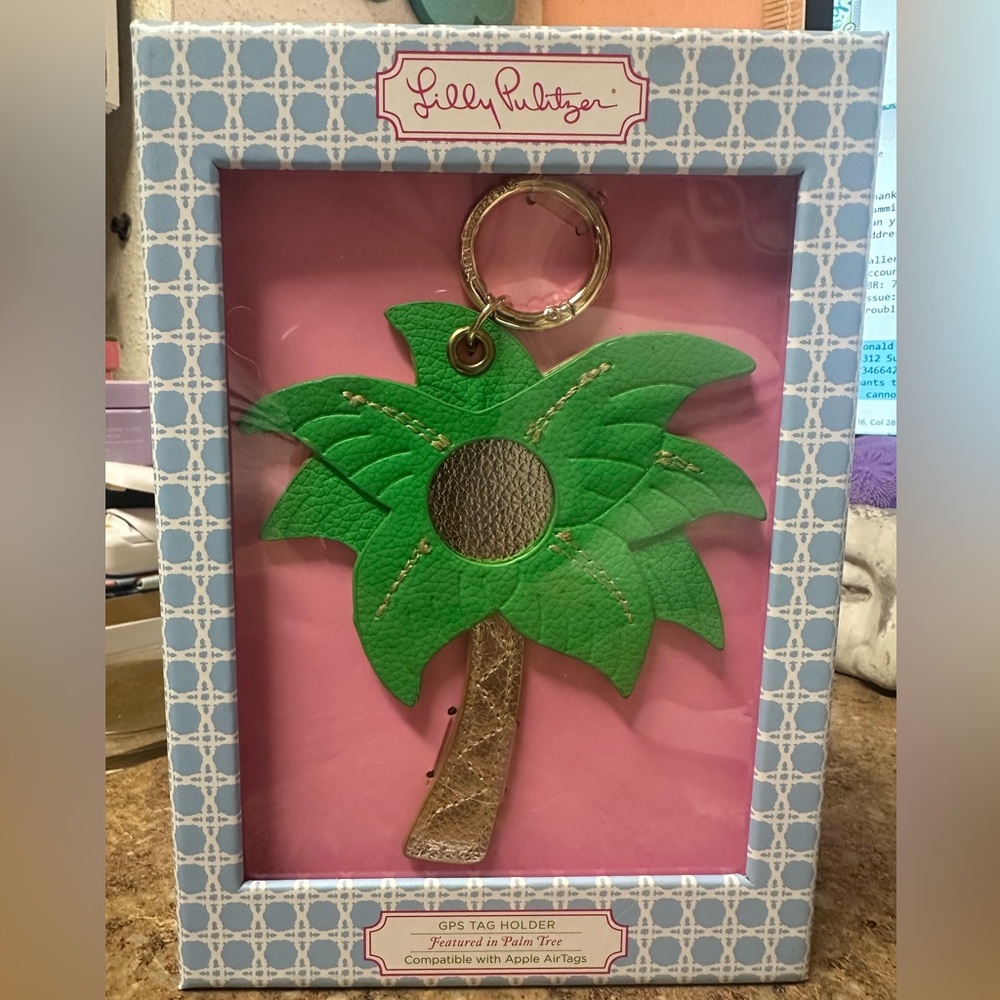 Lilly Pulitzer GPS Tracker Holder AirTag - Picture 4 of 6